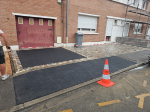 Photo de galerie - Pose enrobé 