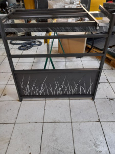 Photo de galerie - Garde corps aluminium 