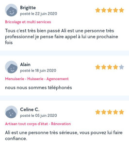 Photo de galerie - Avis clients 