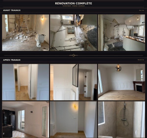 Photo de galerie - Réaménagement d’un appartement haussmanien pour passer d’un T2 à un T3 avec piscine à l’italienne 