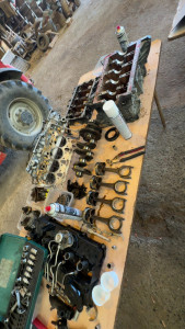 Photo de galerie - Remplacement vilebrequin / bielles / coussinets (remise en cote standard)