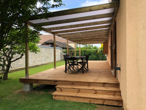 Photo de galerie - Création de terrasse bois