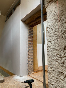 Photo de galerie - Isolation et cloison mural 