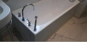 Photo de galerie - Pose accessoires vasque simple double bidet baignoire socle 