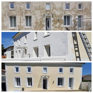 Photo de galerie - Ravalement de façade 