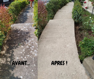 Photo de galerie - Nettoyage haute pression