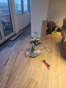 Photo de galerie - Pose de parquet - Revêtement de sol