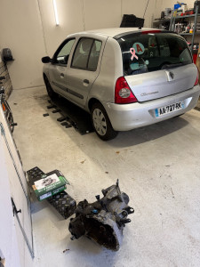 Photo de galerie - Remplacement boîte de vitesse 
