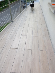 Photo de galerie - Réalisation de terrasse en carrelage