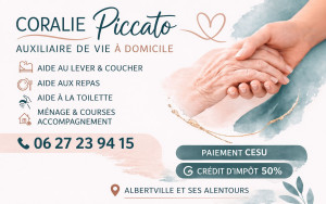 Photo de galerie - Auxiliaire de vie a domicile 