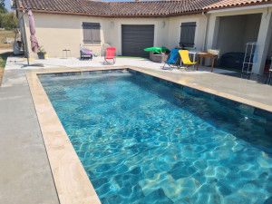 Photo de galerie - Piscine  et maçonnerie habitation 