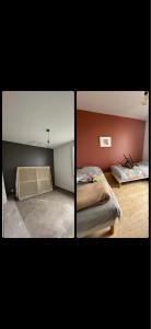 Photo de galerie - Réfection parquet et murs 