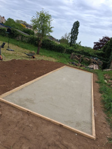 Photo de galerie - Création d’un terrain de pétanque 
