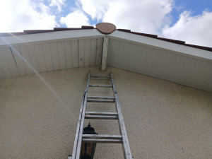 Photo de galerie - Pose de lambris PVC