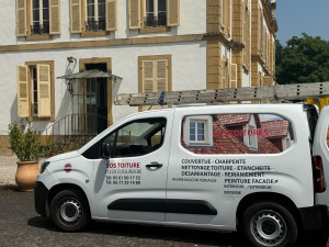 Photo de galerie - Couverture charpente amiante 