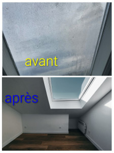 Photo de galerie - Nettoyage de vitres 