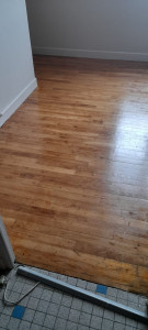 Photo de galerie - Vitrification parquet