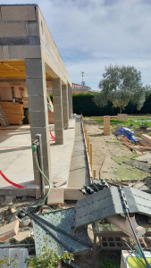 Photo de galerie - Création de marche de terrasse
