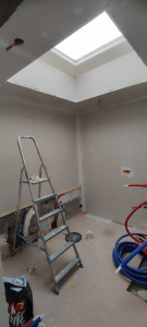 Photo de galerie - Rénovation murs et plafonds en cours 