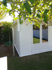 Photo de galerie - Peinture petite cabane de jardin 
