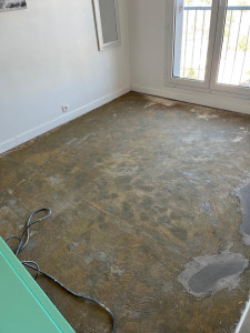 Photo de galerie - Avant de pose du parquet 