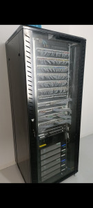 Photo de galerie - Câblage baie réseau