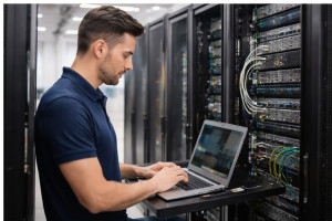 Photo de galerie - Salle serveur bas