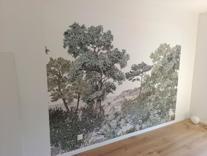Photo de galerie - Peinture - Tapisserie