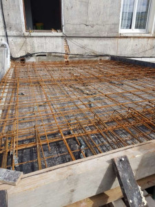 Photo de galerie - Ferraillage, terrasse