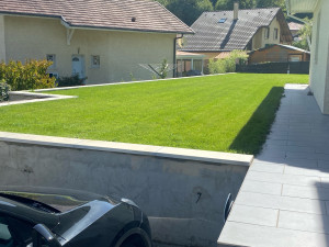 Photo de galerie - Création d’un gazon 