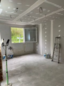 Photo de galerie - Placo +bande