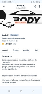 Photo de galerie - Profil