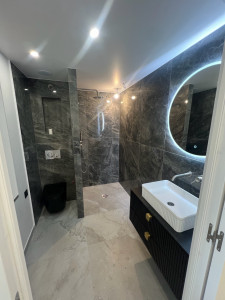 Photo de galerie - Rénovation d’une salle de bain complète 