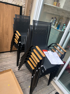 Photo de galerie - Montage de chaise de jardin 