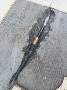 Photo de galerie - Réparation d une fuite.