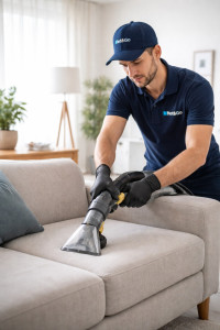 Photo de galerie - Nettoyage approfondi de canapés et tapis