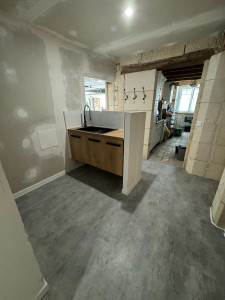 Photo de galerie - Pose de parquet - Revêtement de sol