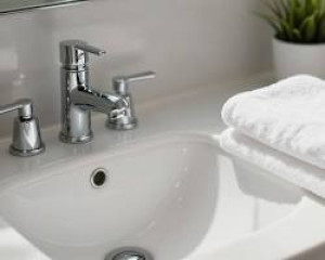 Photo de galerie - Ménage d'une salle de bain avec la gestion des serviettes