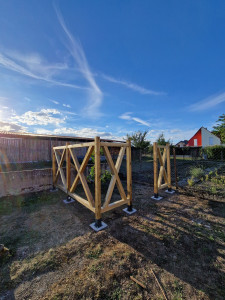 Photo de galerie - Réalisation d'un poulailler 