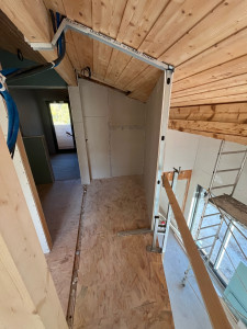 Photo de galerie - Doublage cloison faux plafond 