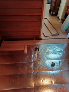 Photo de galerie - Pose de parquet - Revêtement de sol