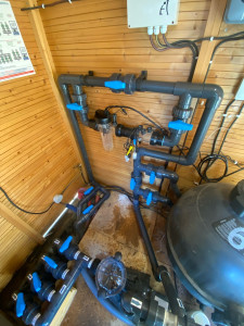 Photo de galerie - Modification de filtration pour pose d’électrolyseur 