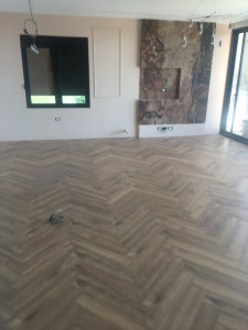 Photo de galerie - Pose de parquet - Revêtement de sol