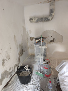 Photo de galerie - Préparation support 