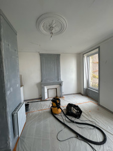 Photo de galerie - Rénovation d’un salon 