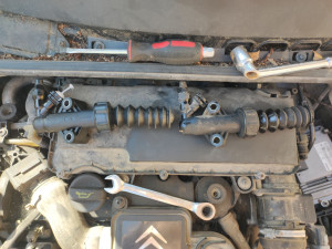Photo de galerie - Remplacement récepteur d'embrayage et barre stab Citroën c3