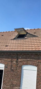 Photo de galerie - Pose de velux 