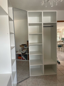 Photo de galerie - Montage dressing 