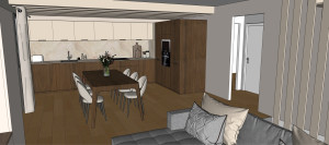 Photo de galerie - Projet en cours conception décorative d’une maison à distance 