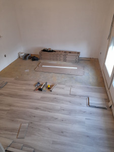 Photo de galerie - Pose de parquet - Revêtement de sol